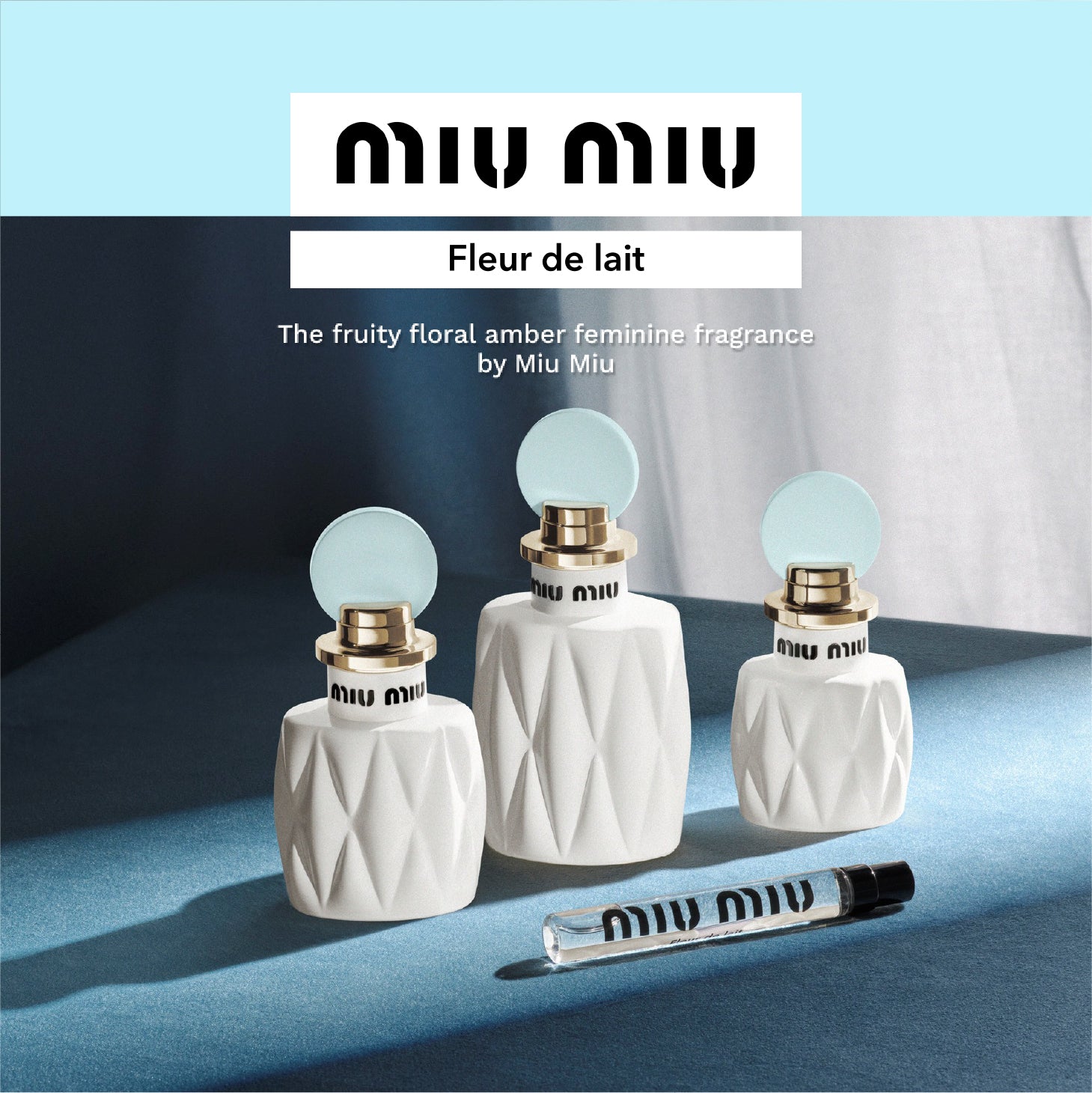 ミュウミュウ Fleur de Lait（フルール ド レイ） 30ml 香水｜Parfums