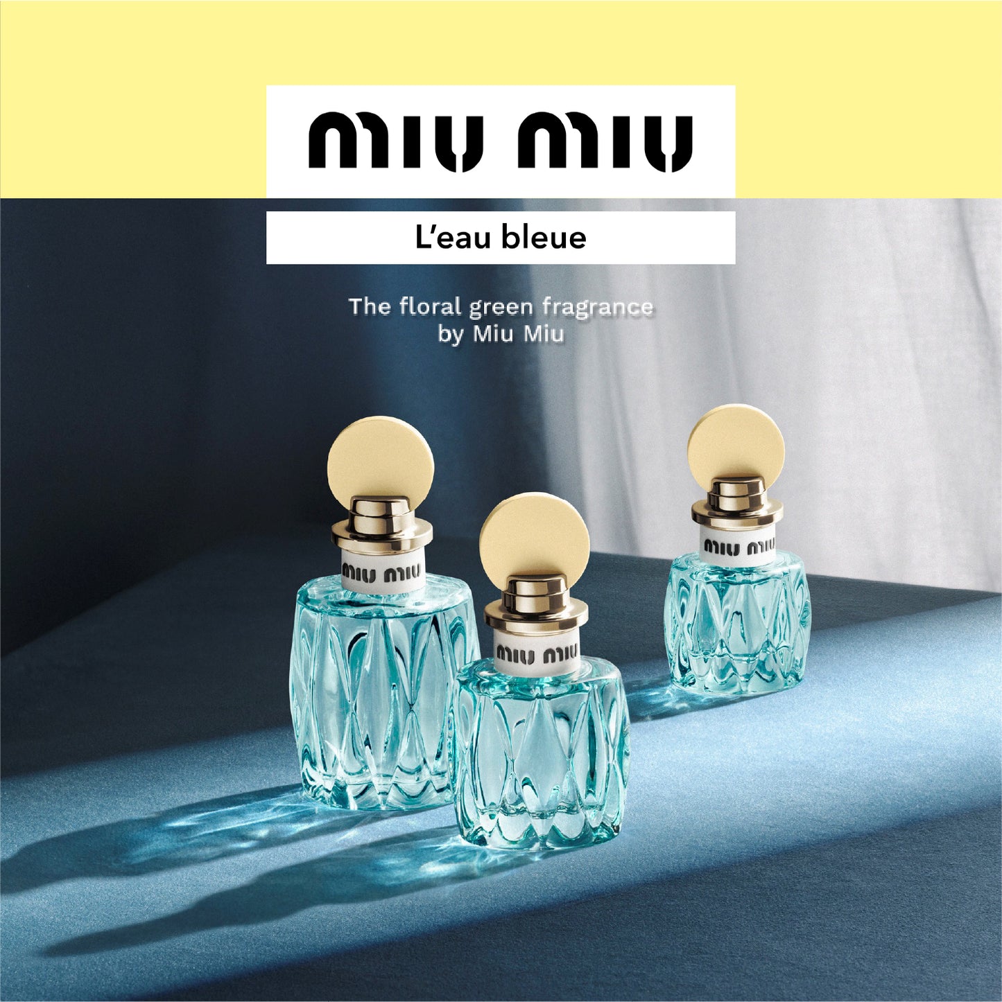 ミュウミュウ L'Eau Bleue オードパルファム 100ml